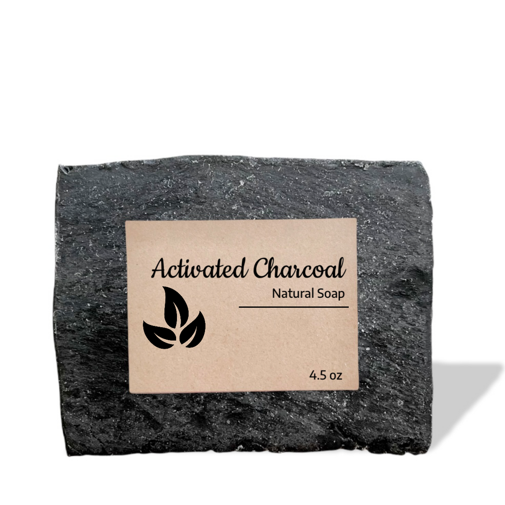 Activated Charcoal Natural Soap (4.5 oz.)