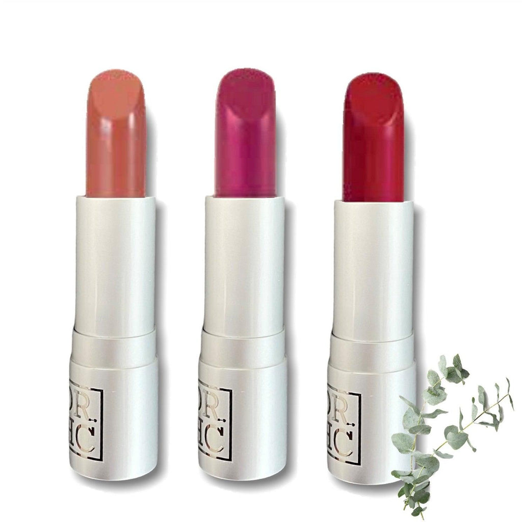 DR.HC All-Natural Veganic Matte Lipstick (10 Shades) (4g, 0.14oz.) (Anti-aging, Anti-pigmentation, Deep moisturizing, Anti-inflammatory...) - Lip Makeup - DR.HC - Anti-aging, Antioxidant, dropship ronen, Highly Nutritious Makeup, Long-lasting, Matte Finish, Moisturizing, Skin Recovery, Skin Revitalizing, ■PREMIUM, ▸DROPSHIP, ▸WHOLESALE, ●All Skin Types, ●Sensitive Skin, ●Skin with Breakouts, ●Super-Dry Skin, ●Super-Oily Skin, ★Good for PREGNANCY, ★Must be GLUTEN-FREE, ★Must be VEGAN - DR.HC Cosmetic Lab