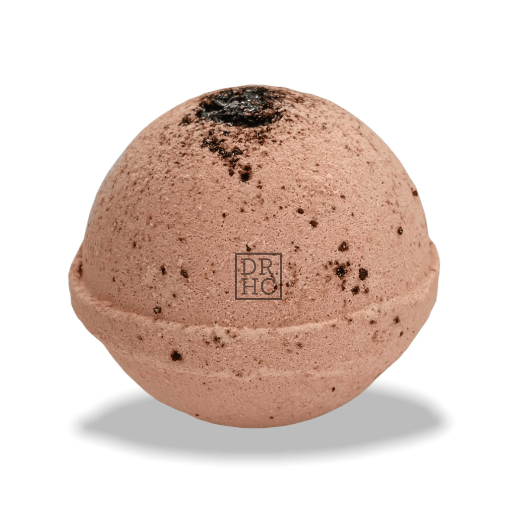 DR.HC Natural Fizzy Bath Bomb - COFFEE JUNKIE (128g, 4.5oz.) - Bath Bomb - DR.HC - Aromatherapy, ▸WHOLESALE, ●All Skin Types, ★Good for BABY, ★Good for SPA, ★Must be GLUTEN-FREE, ★Must be VEGAN - DR.HC Cosmetic Lab