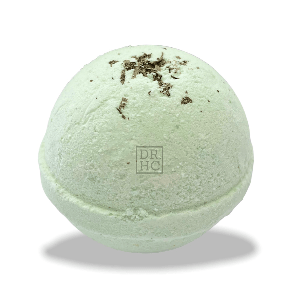 DR.HC Natural Fizzy Bath Bomb - MATCHA ICE CREAM (128g, 4.5oz.) - Bath Bomb - DR.HC - Aromatherapy, ▸WHOLESALE, ●All Skin Types, ★Good for BABY, ★Good for SPA, ★Must be GLUTEN-FREE, ★Must be VEGAN - DR.HC Cosmetic Lab