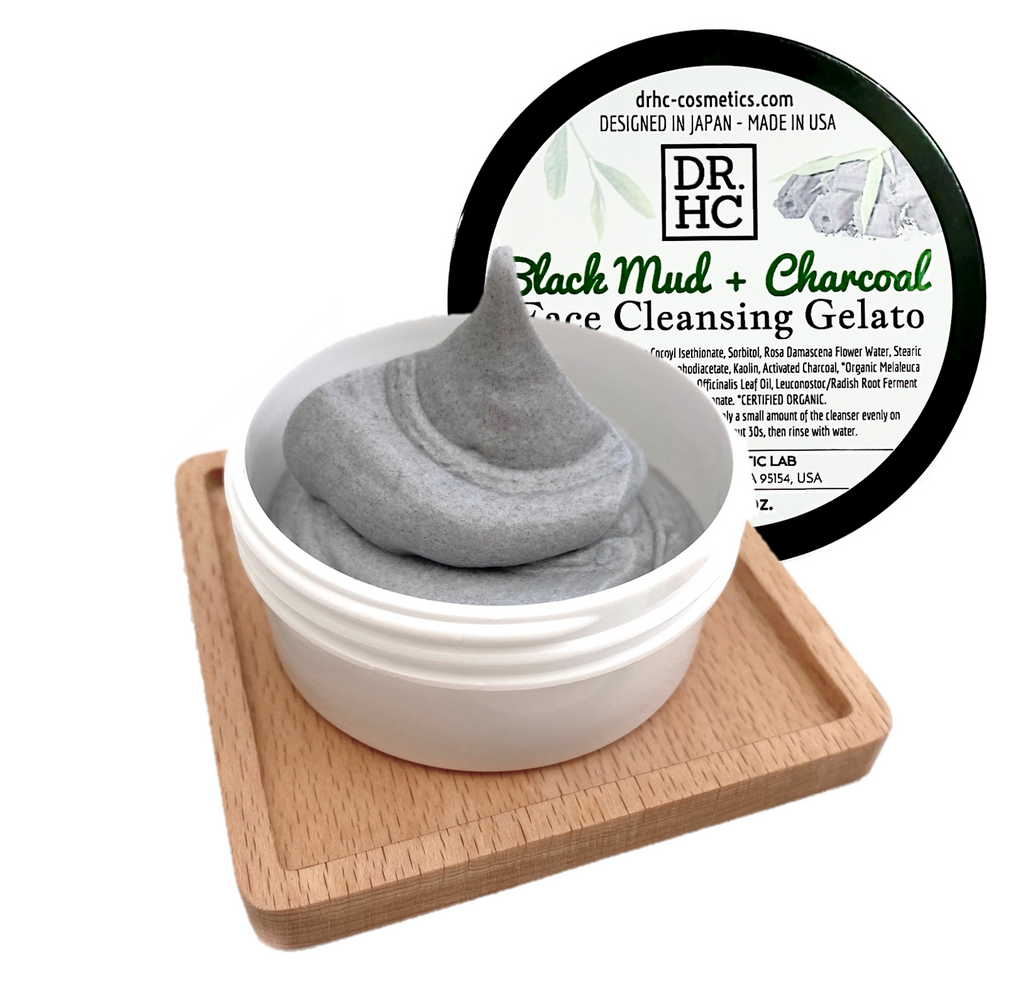 Black Mud + Charcoal Face Cleansing Gelato (60g, 2.1oz.)