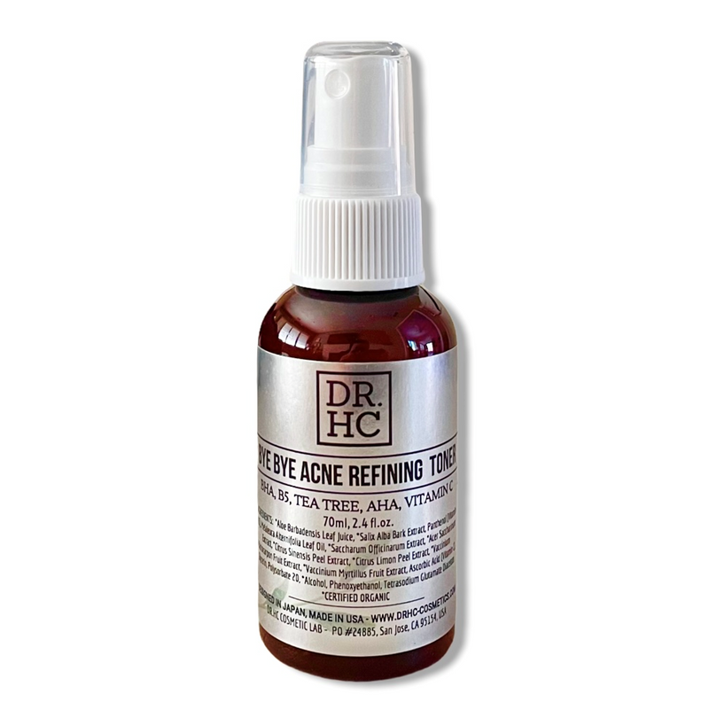 DR.HC Bye Bye Acne Refining Toner (70 ml, 2.4 fl.oz.) (Anti-acne, Oil balancing, Anti-dark spot, Anti-scar...)
