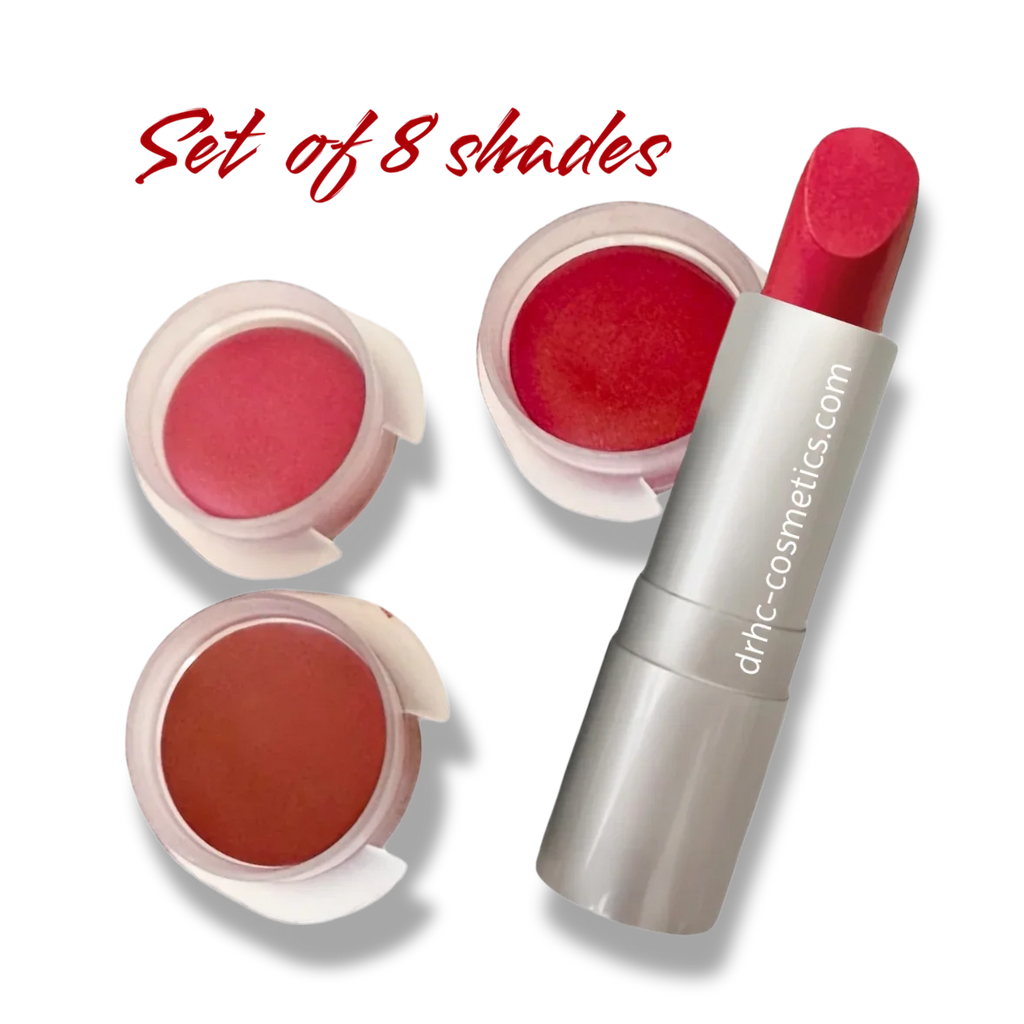 Sample Set of 8 Lipstick Shades - PL Stocked Formulas