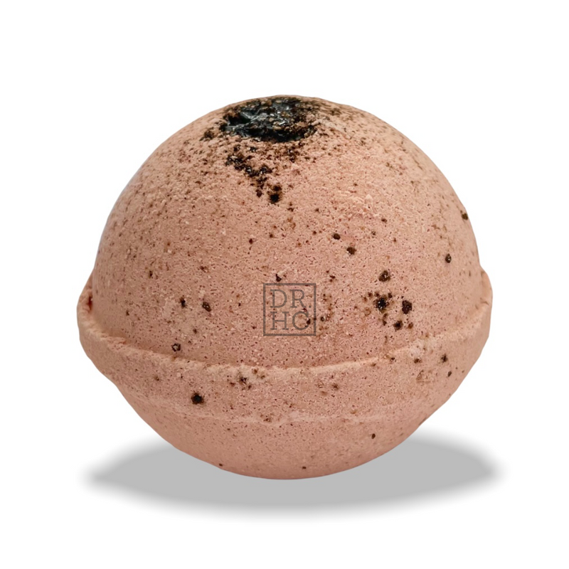 Natural Fizzy Bath Bomb - COFFEE JUNKIE (128g, 4.5oz.)