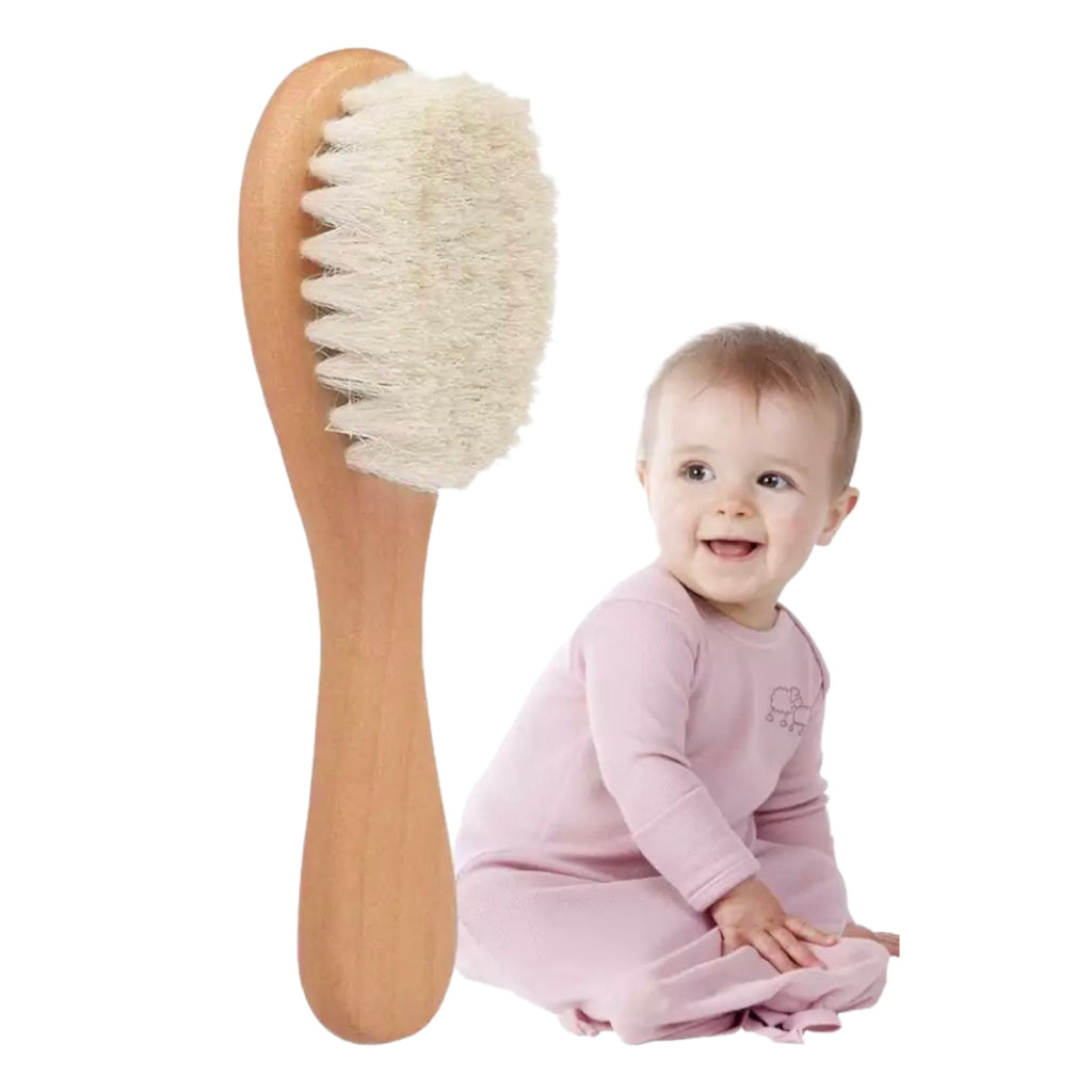 Custom-Made Baby Wooden Hair Brush