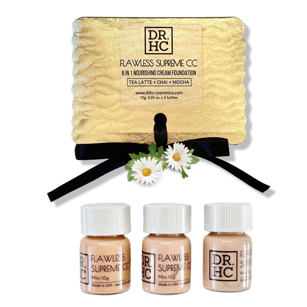 Flawless Supreme CC - 6 in 1 Nourishing Cream Foundation - Beauty Combo (10g x3) (Natural UV Care)
