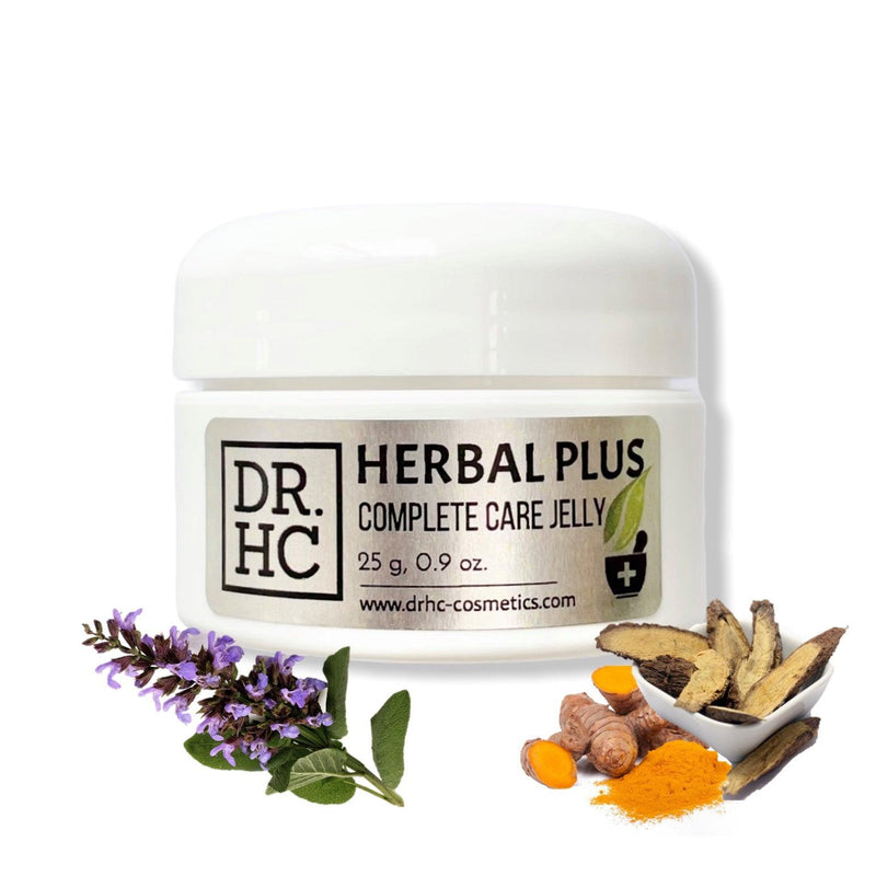 DR.HC Herbal Plus Complete Care Jelly (25~40g, 0.9~1.4oz) (Anti-acne, Anti-scar, Anti-blemish, Anti-inflammatory, Anti-aging, Skin plumping...)