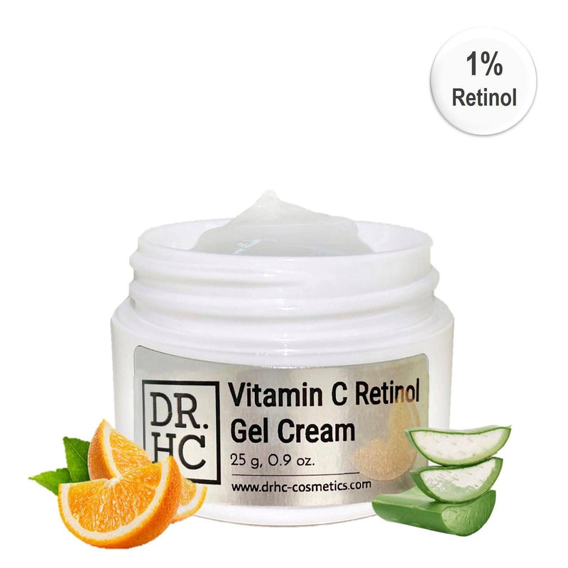 DR.HC Vitamin C Retinol Gel Cream (25~40g, 0.9~1.4oz.) (Skin brightening, Anti-aging, Anti-blemish, Anti-acne...)