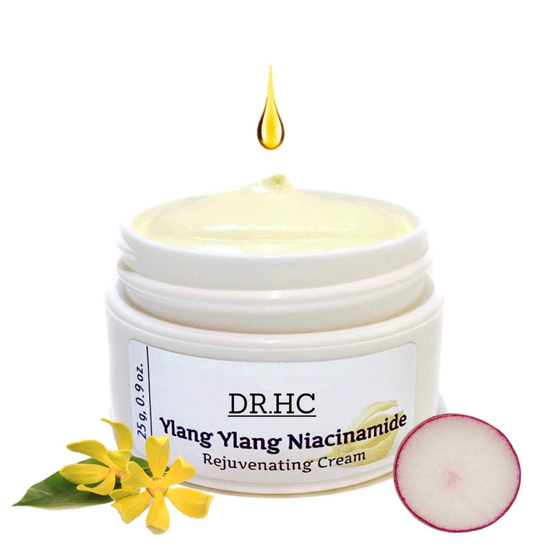 DR.HC Ylang Ylang Niacinamide Rejuvenating Cream (25~40g, 0.9~1.4oz.) (Skin recovery, Anti-scar, Firming, Anti-inflammatory...)