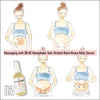 DR.HC Honeybebe' Bye-Bye Stretch Mark Mama Belly Serum (100% Organic, Natural & Vegan) (70ml, 2.4 fl.oz.) (Stretch Mark Prevention & Removal)