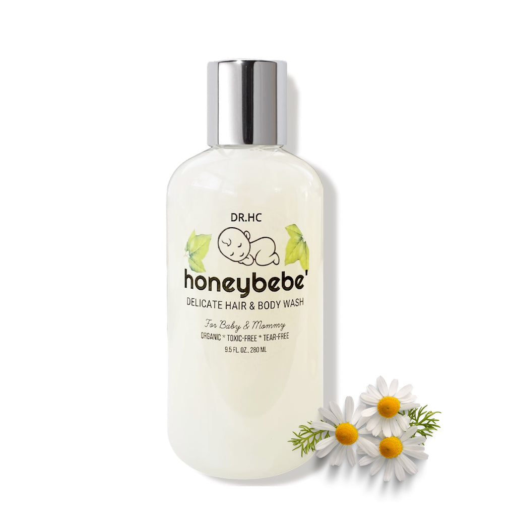 DR.HC Honeybebe' Delicate Hair & Body Wash - For Baby & Mommy (9.5 fl.oz., 280 ml)