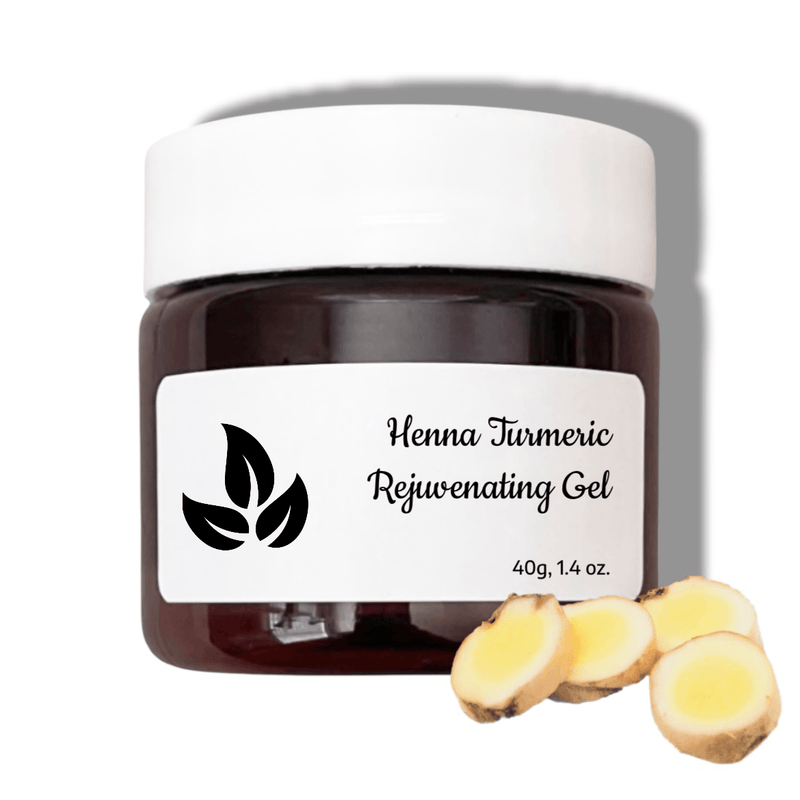 Henna Turmeric Rejuvenating Gel (Natural Care for Acne-Prone Skin) (40g, 1.4oz.) - Private Label Cream - Private Label - ▸PRIVATELABEL, ★Must be VEGAN - DR.HC Cosmetic Lab
